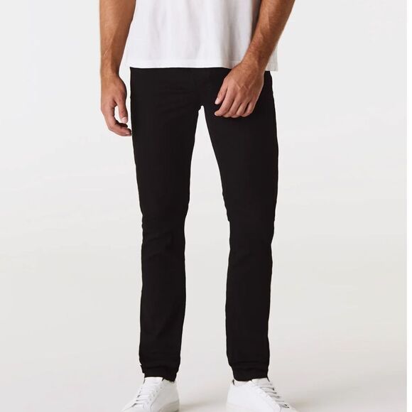 Ksubi Cotton Chitch Laid Denim Black Size 31 NWT MSRP $195